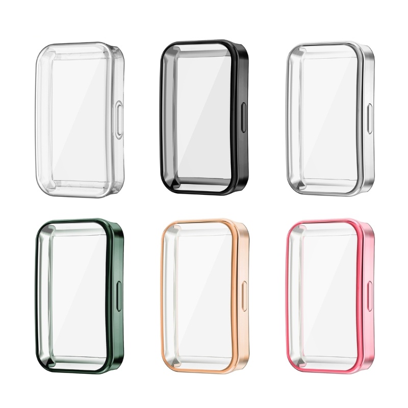 Cre Cocok Untuk Band8 Smartwatch Bumper-Case Pelindung Proteksi Perumahan Ringan Empuk-Sarung Shockproof Shell