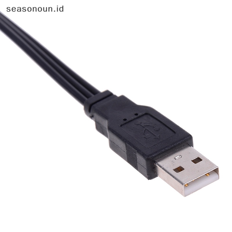 Seasonoun usb male plug to 3kabel rca female adapter audio converter usb to rca.