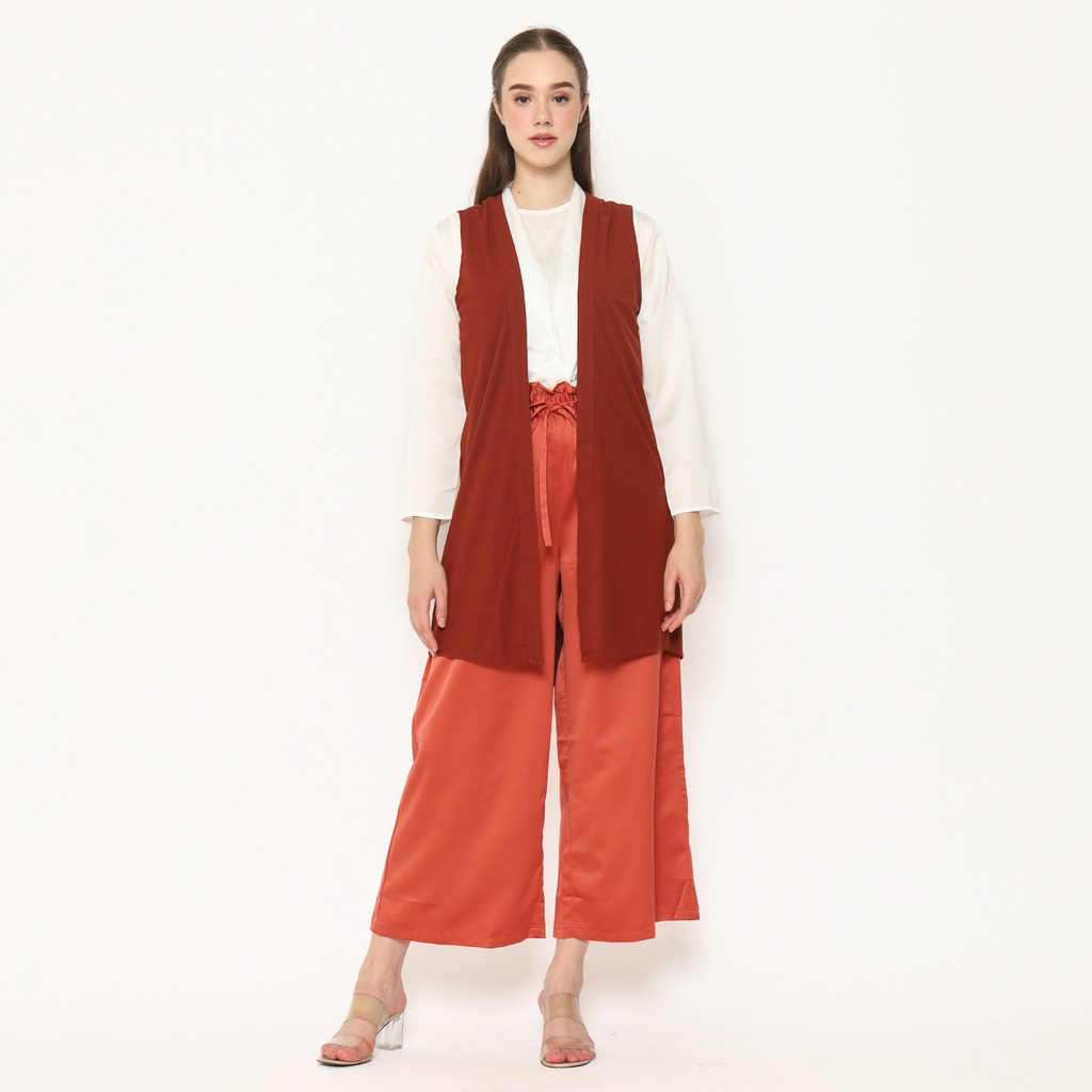 Rodeo - Cardigan Wanita - Aleia Cardigan - Teracotta