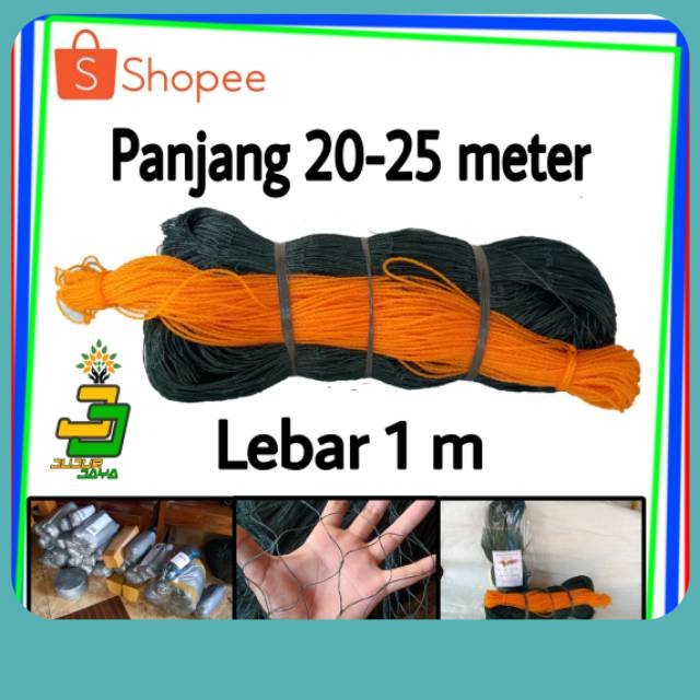 Jaring Kandang ayam/Jaring ayam/Jaring pagar ayam/Jaring Serbaguna, Panjang 25 meter x Lebar 1 meter