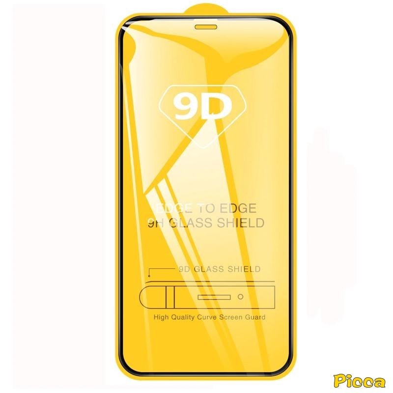 1-3pcs 9D Full Cover Tempered Glass Untuk Oppo A17 A78 A58 A57 A76 A96 A36 A58x A74 A16k A74 A95 A16k A7 A5s A12 A11k A77s A77 Reno 7 7z 8T 8 6 6z Pelindung Layar