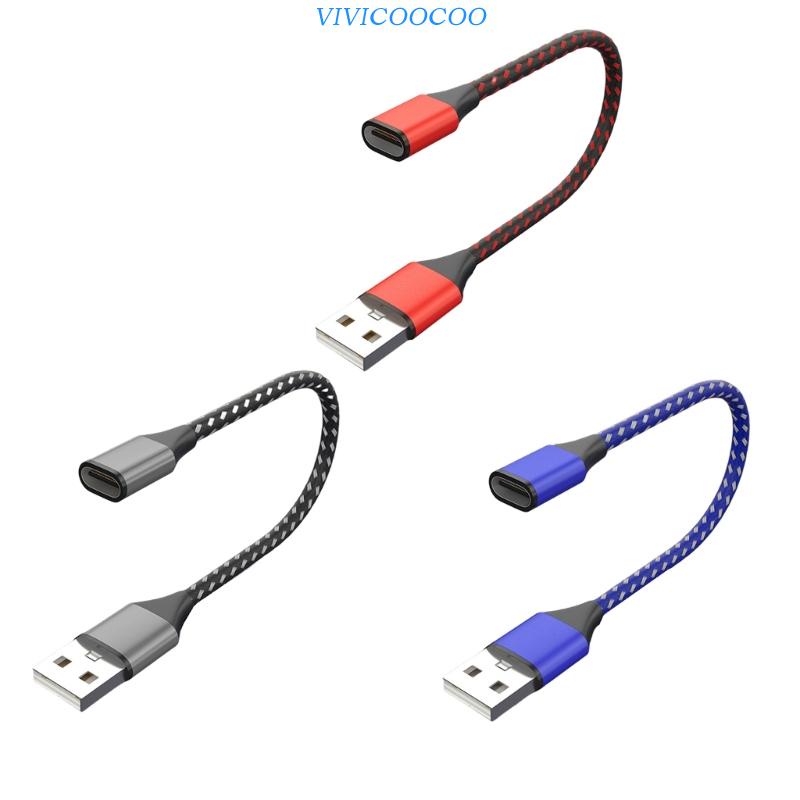 Vivi USB 2.0 Male to Type C Female Adapter Connector Konektor Kop USB 2.0