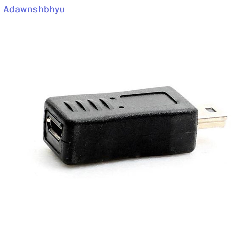 Adhyu Adaptor Charger Converter Adapter Micro USB Female to Mini USB Male ID