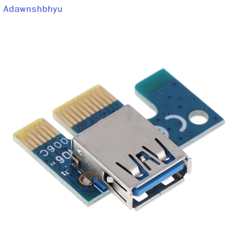 Adhyu USB 3.0 PCI-E 1X Ke 16X Kabel Ekstensi Tambang PCI-E Dipanjangkan Line Card Adapter ID