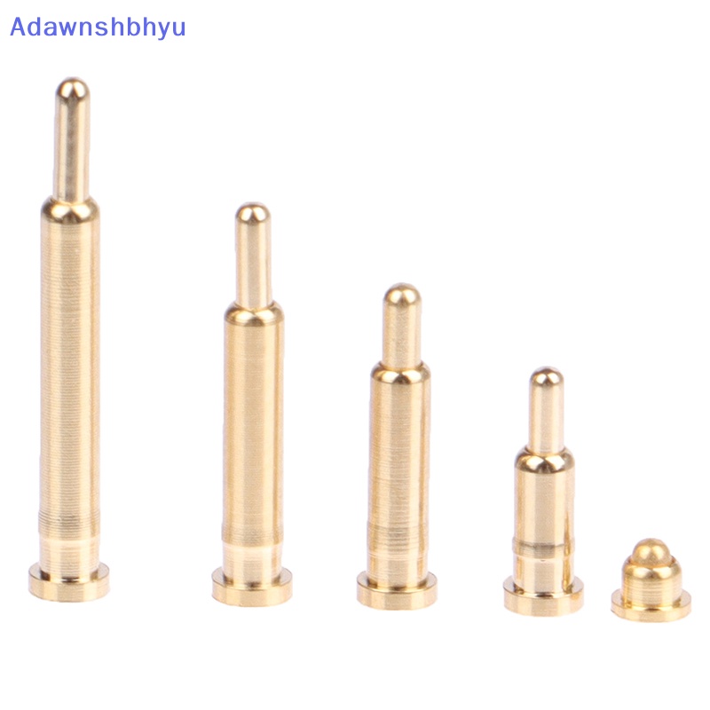 Adhyu 10Pcs Konektor Pogo Pin Pogopin Spring Loaded Contact SMD PCB 1.8 6 8 10 13 MM Test Prob ID