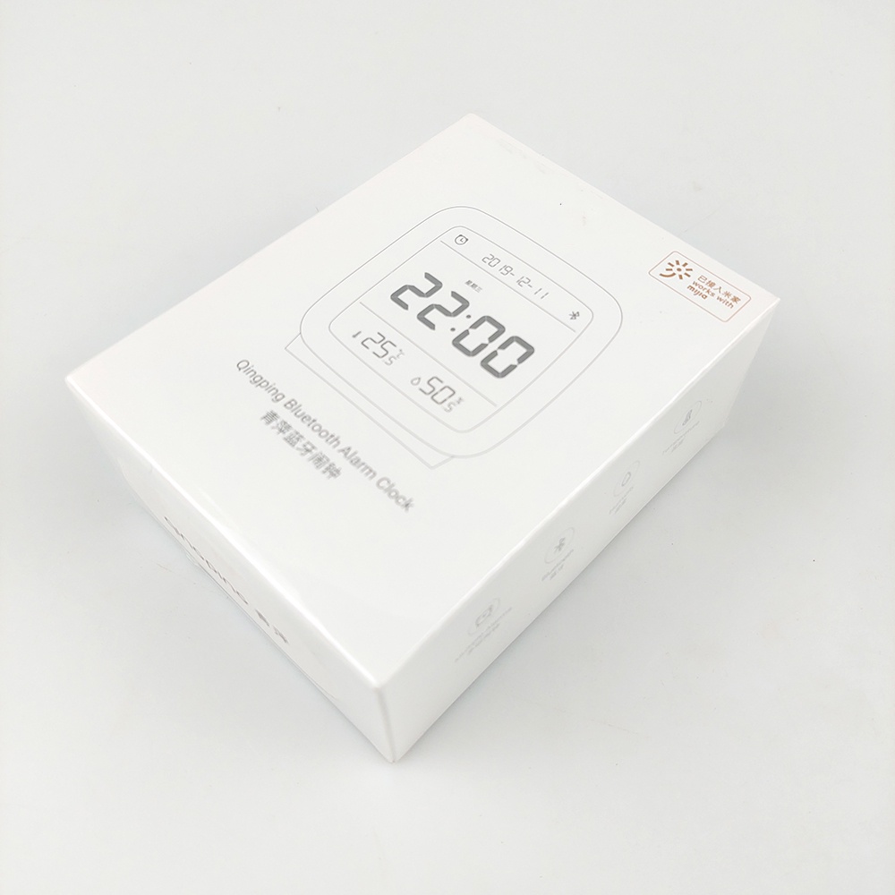 Qingping Jam Meja Smart Alarm Clock Temperature Bluetooth - CGD1