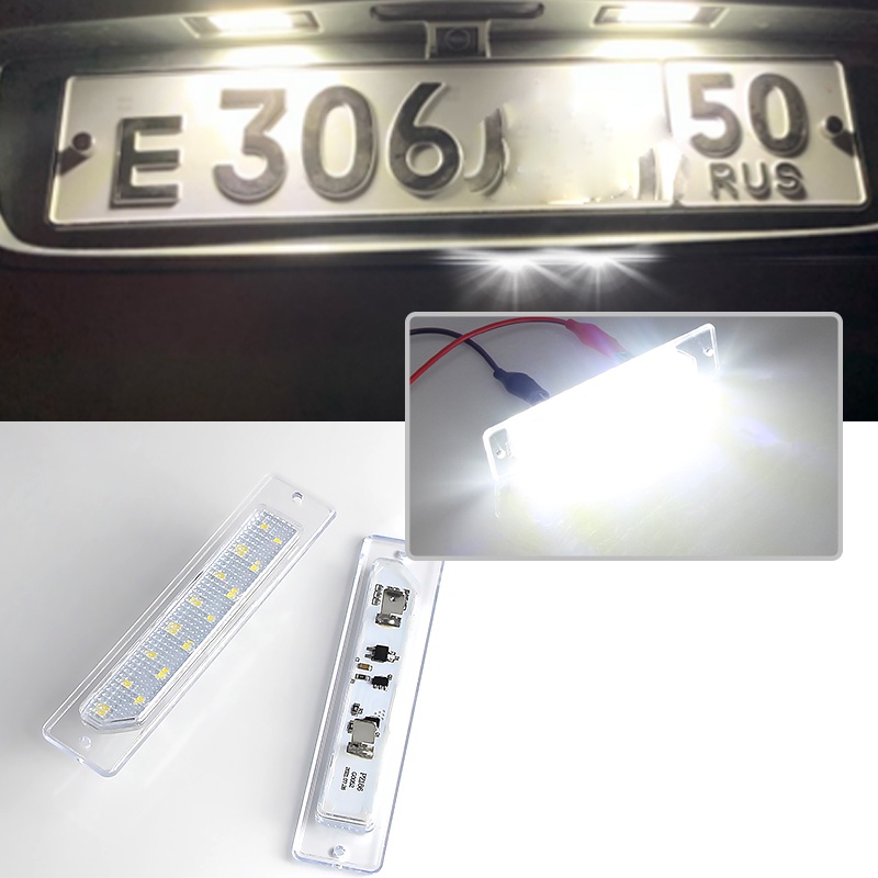 2x Canbus 12V SMD Putih Led Plat Lampu Angka Lampu Untuk Fiat Ducato Untuk Peugeot Boxer Untuk Citroen Jumper Bus Box Relay