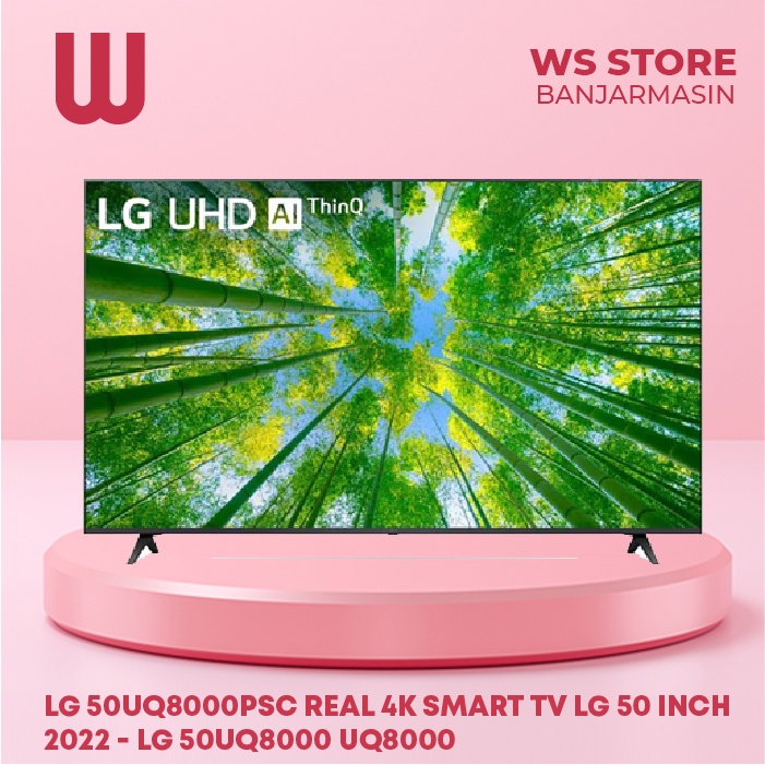 LG 50UQ8000PSC REAL 4K SMART TV LG 50 INCH 2022 - LG 50UQ8000 UQ8000