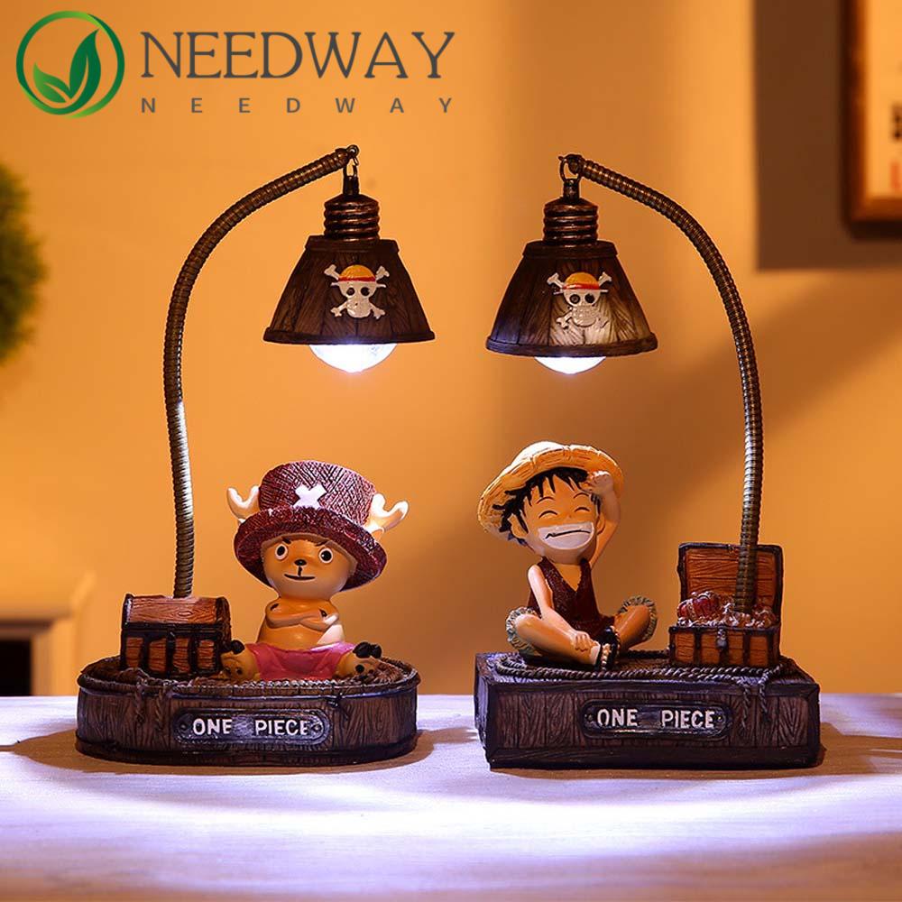 Needway   Lampu Tidur Patung Lampu Model Koleksi Led Mainan Chopper Anime Model Action Figurine