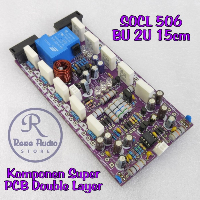 Driver Power Super OCL SOCL 506 Built Up 2U 15 CM PCB Double Layer