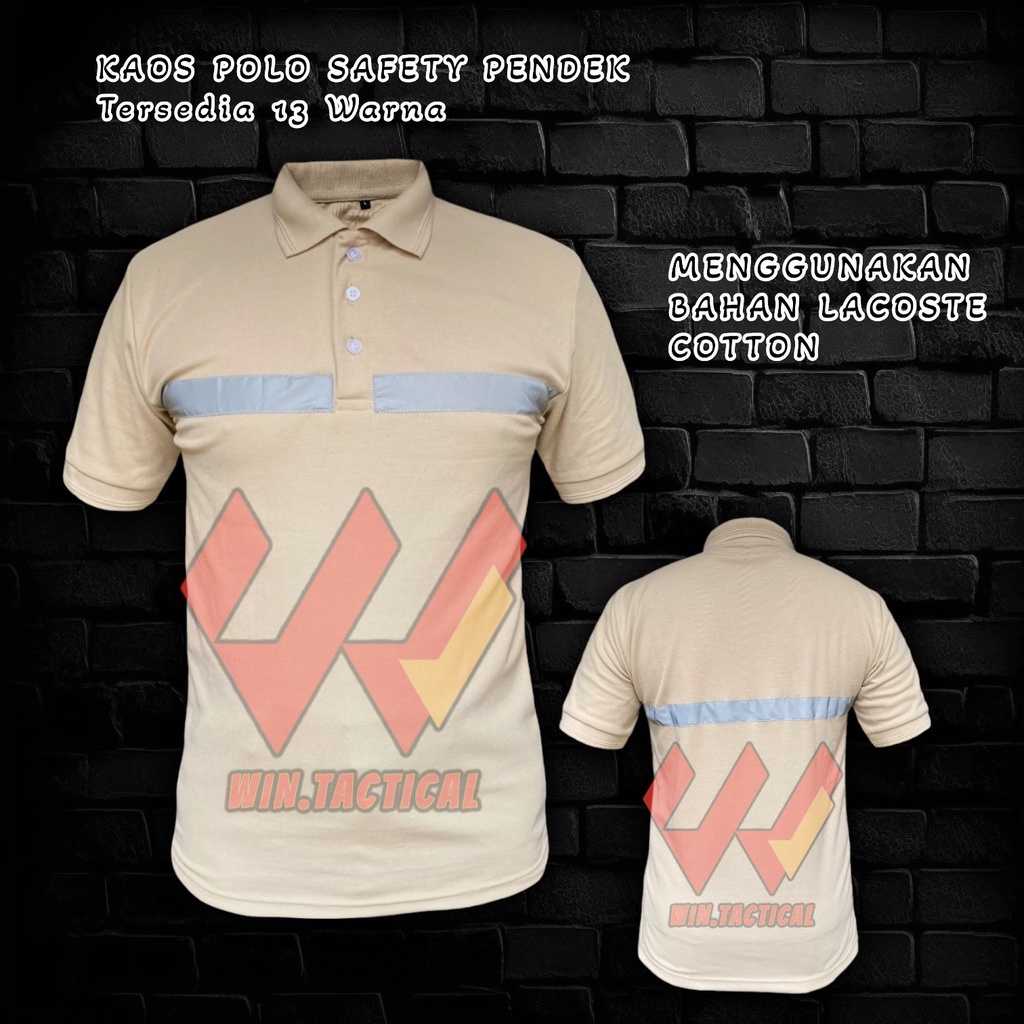 KAOS SAFETY FIRST KAOS KERAH SAFETY FIRST SKOTLIGHT CUSTOM KAOS POLO PERUSAHAAN