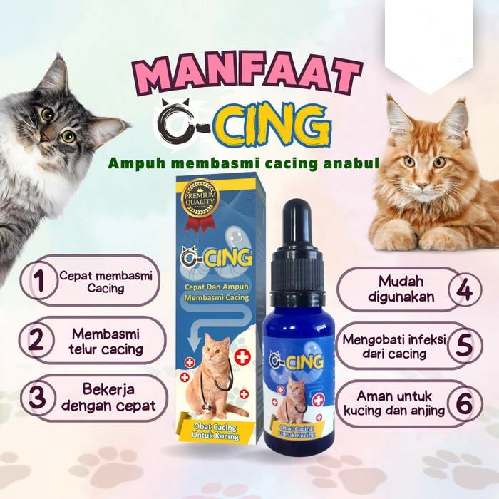 Obat Cacing Kucing Ampuh dan Cepat Membasmi Cacing