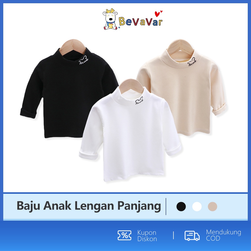 BEVAVAR Baju Tidur Anak Lengan Panjang Piyama Anak Cotton Laki Laki Perempuan