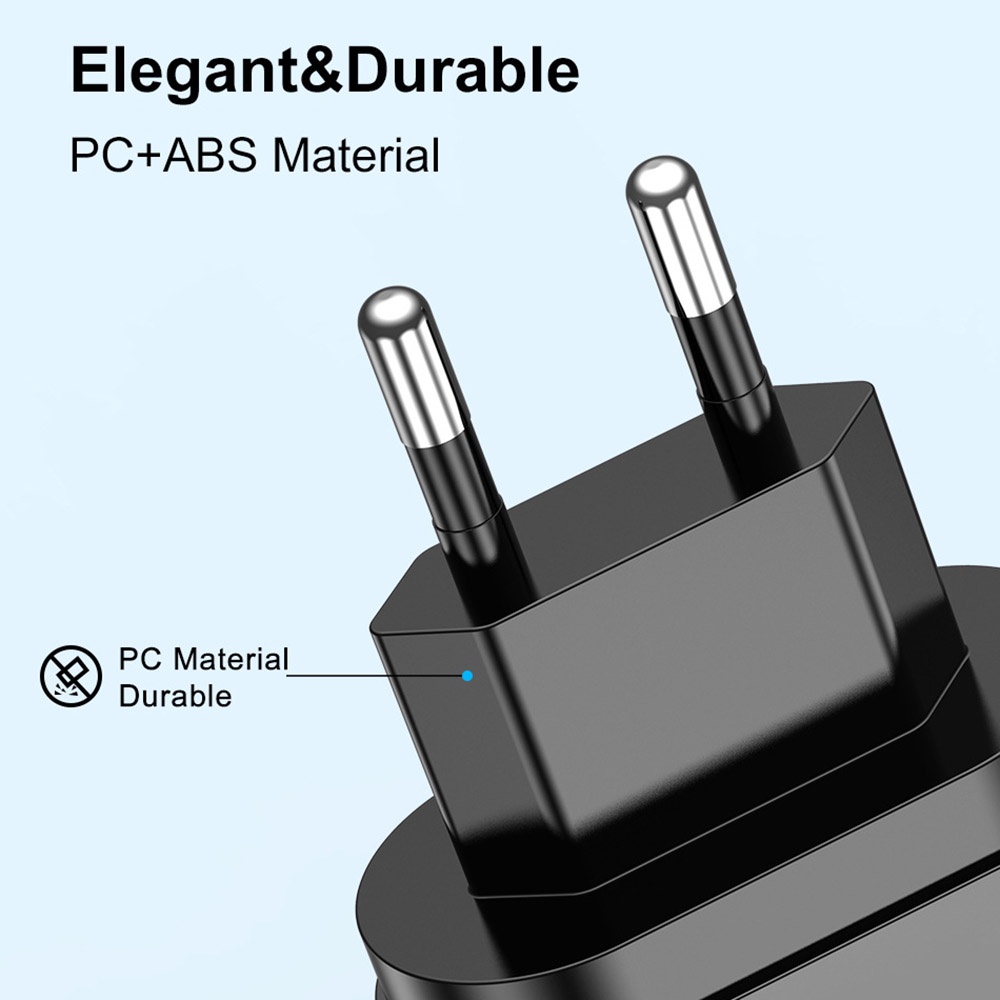 Baru PD 12W Charger Telepon 5V2.4A Kepala Cas Tipe-c PD Kepala Cas Adaptor Standar EU/US/UK