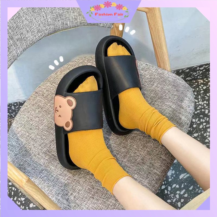 FASHION FAIR - D6145 Sandal Wanita Slop / Sandal Import / Sandal Rumah / Sandal Wanita / Sandal Korea Style / Sandal Flat