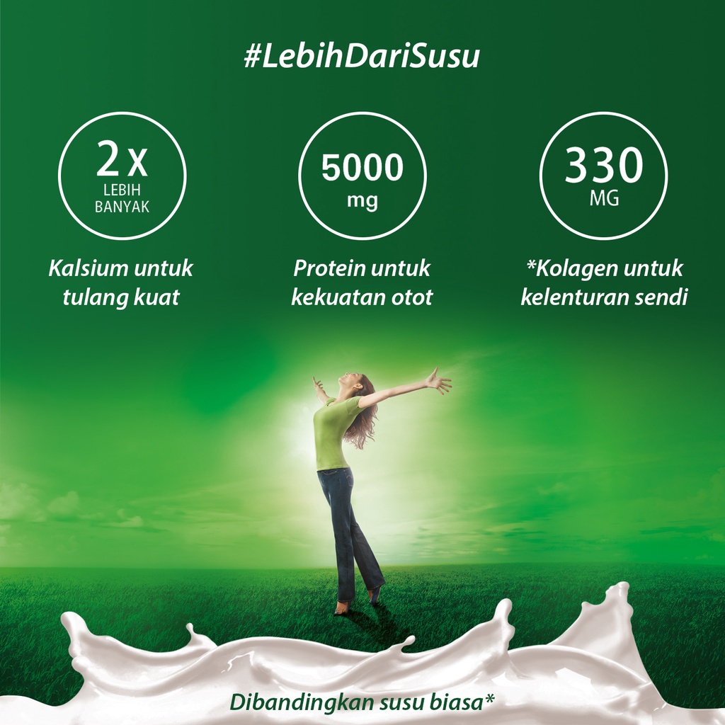 Anlene Actifit 3X Susu Bubuk Dewasa Original 3 x 240g - Nutrisi Tinggi Kalsium Untuk Tulang, Sendi, dan Otot