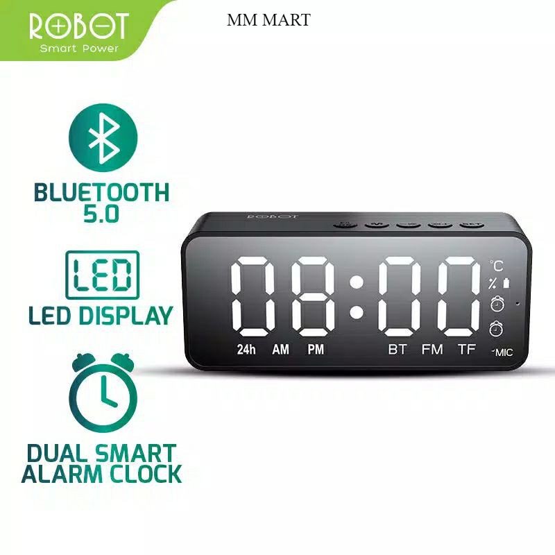 [BISA COD] Robot RB150 Bluetooth 5.0 Speaker Original
