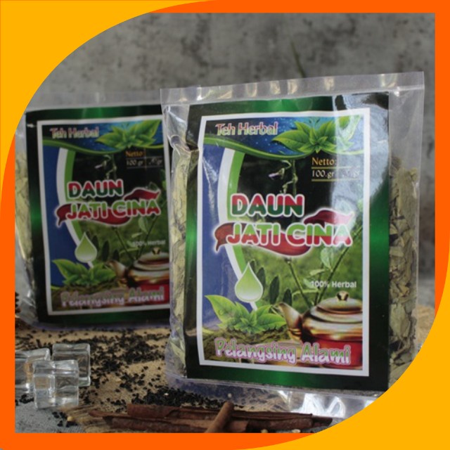 

Teh Daun Jati Cina Seduh 100Gr Original pelangsing alami