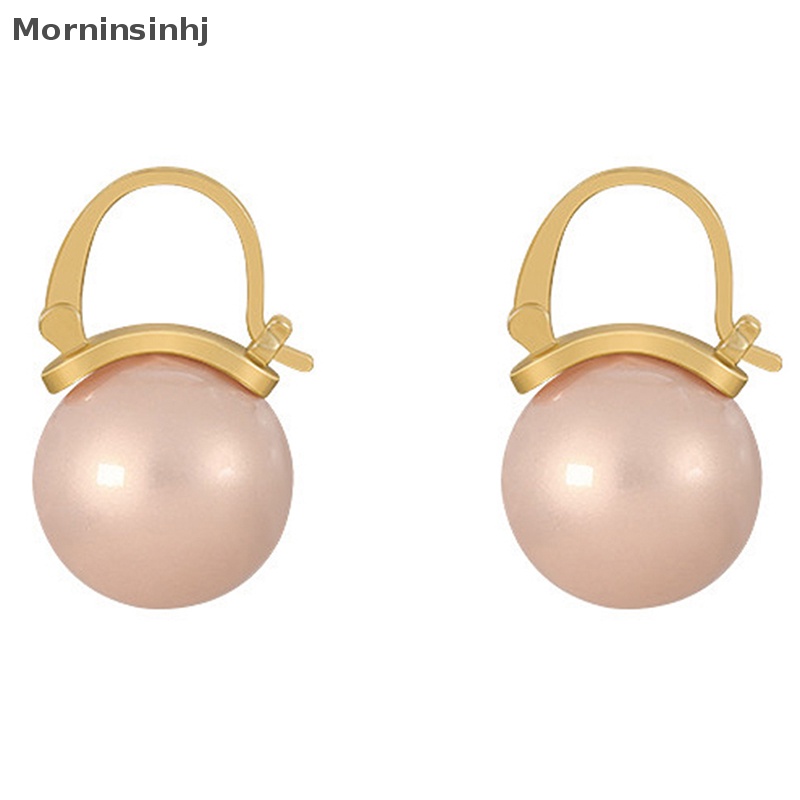 Mornin Anting Liontin Mutiara Wanita Elegan Baru Perhiasan Fashion Korea Sederhana id