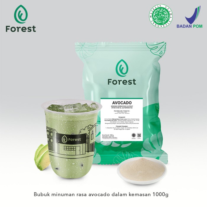 

BIG SALE~Terlaris Bubuk Minuman AVOCADO Powder - FOREST Bubble Drink - PLUSWRAPING