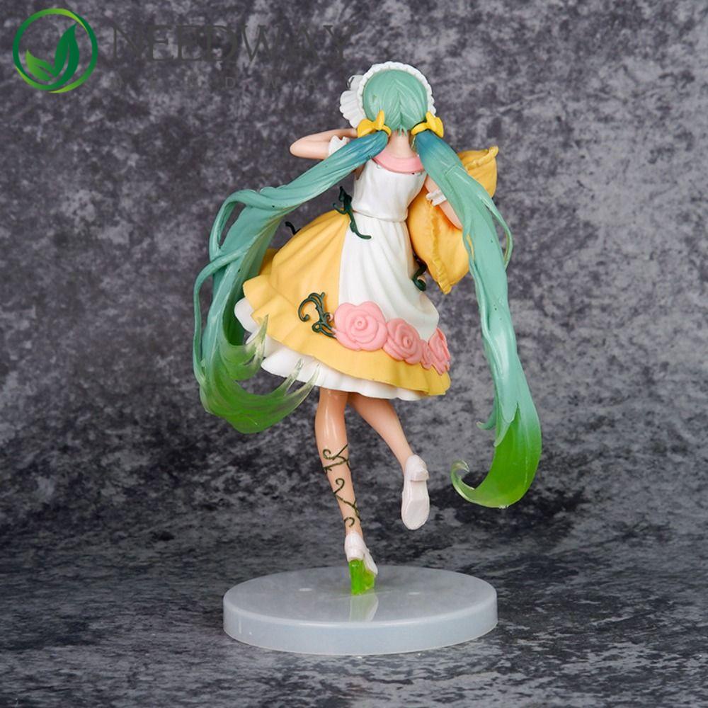 Needway   Miku Hatsune Action Figure Model Hadiah Kawaii 20cm Hadiah Natal Hadiah Ulang Tahun Koleksi Model Ornamen Desktop Kartun Anime Miku Anime Model Mainan