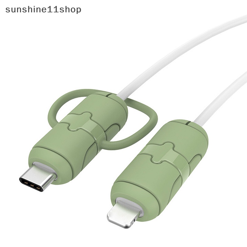 Sho New Type C Cable Protector Kabel Usb Line forAndroid Pelindung Kabel Charger N