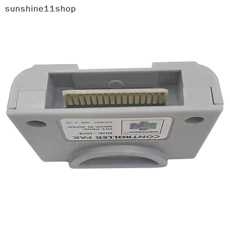 Sho High Quality ABS GBA Nintendo Game Card Docking Station Progress Save Card Nintendo 64 Controller Pak Untuk Controller NUS-004 N