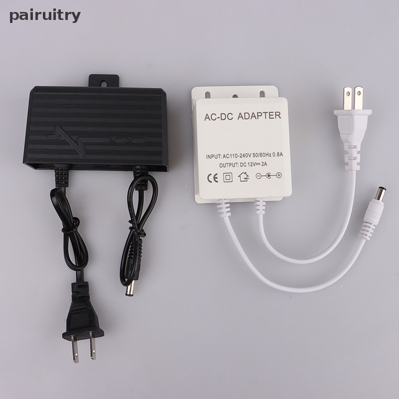 Adaptor Power Supply Kamera CCTV PRT 12V 2A 2000ma Outdoor Waterproof Plug Charger PRT