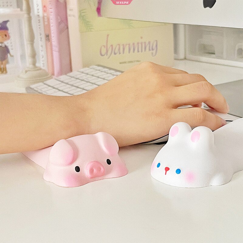Lucu Mouse Wrist Pad Untuk Mouse Kantor Desktop Komputer Game Dekompresi Bantal Tangan Pergelangan Tangan Istirahat Mendukung Bentuk Kartun Kucing [ZXL]