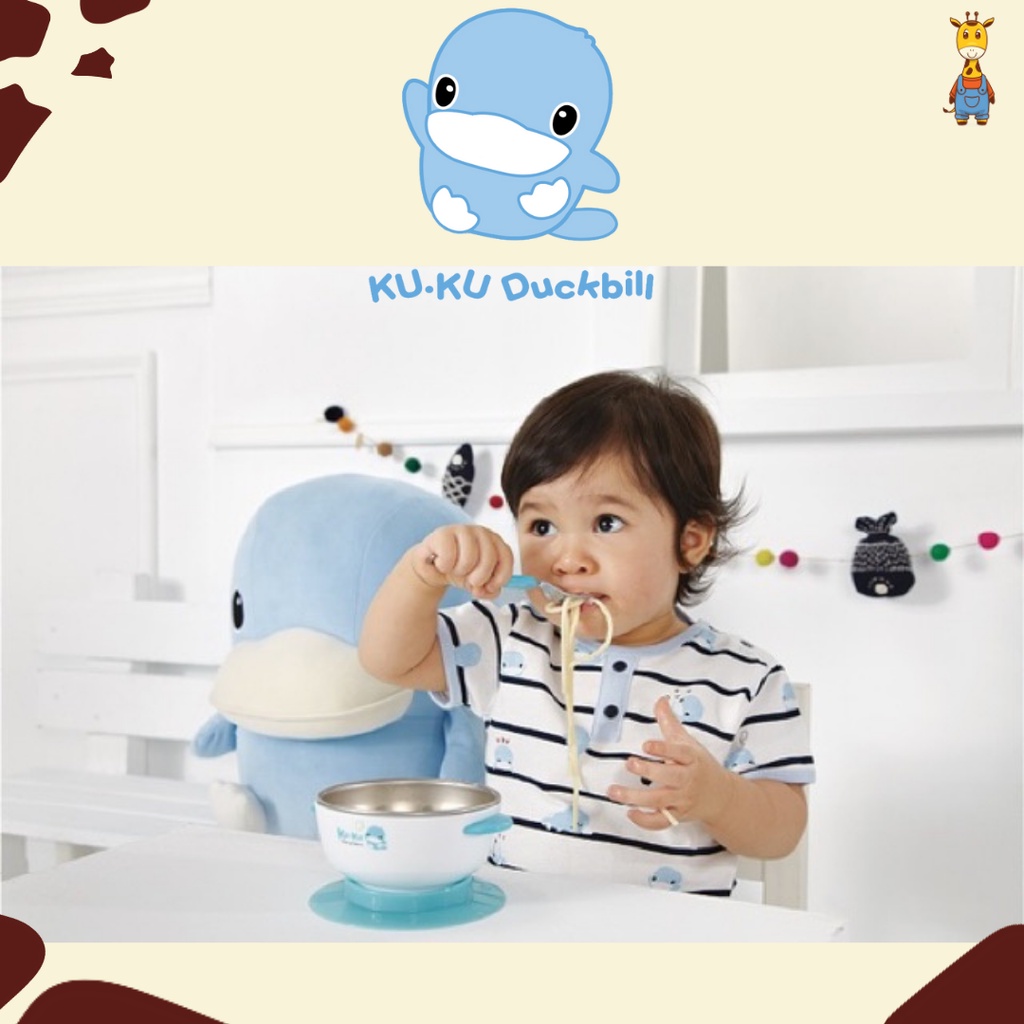 Kuku Duckbill Tongs And Food Scissors KU3033 /  Gunting Makanan + Sendok Garpu