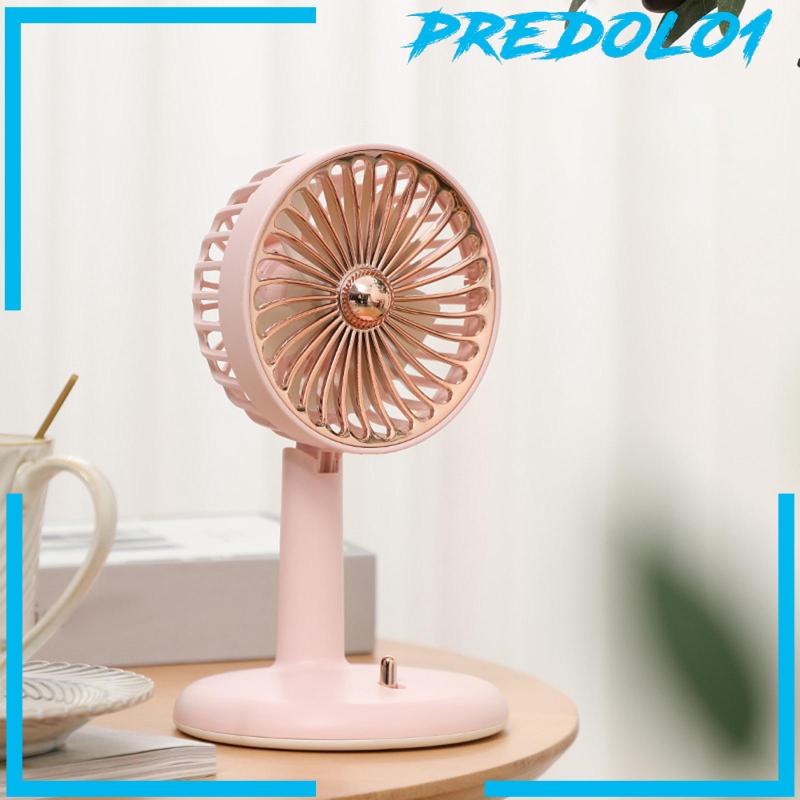 [Predolo1] Kipas Angin Meja Adjustable Angle Vintage Personal Powered Fan Untuk Kantor Indoor Pria