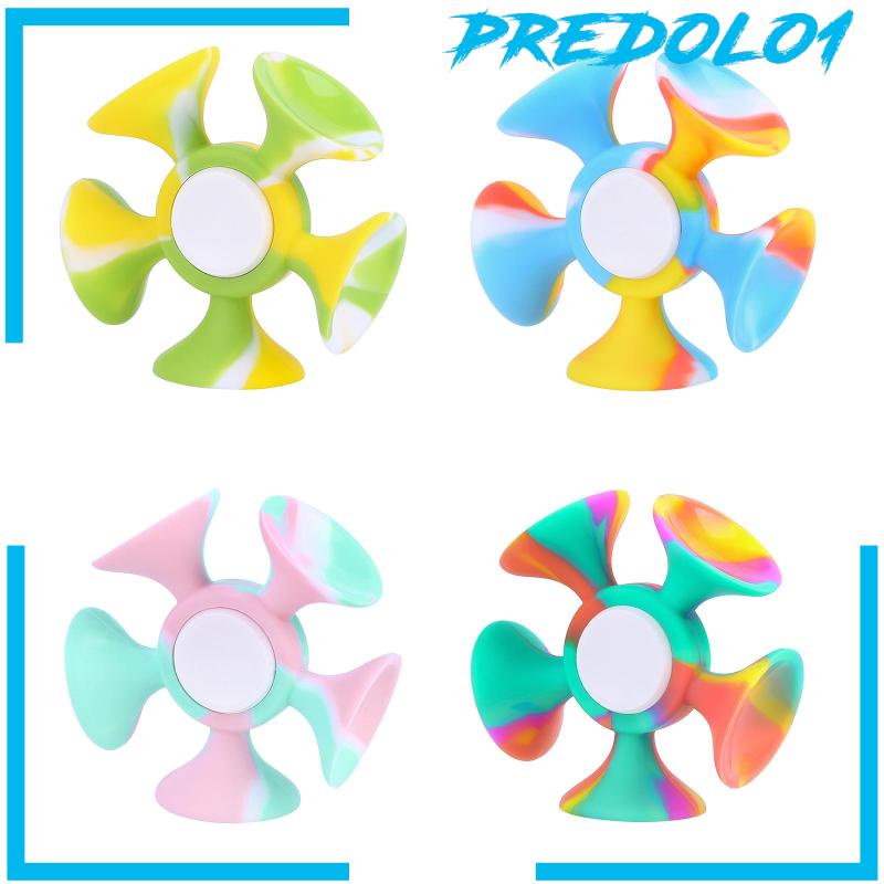 [Predolo1] Kartun Fidget Gyro Suction Cup Mainan Untuk Kursi Makan Mainan Interaksi Hadiah