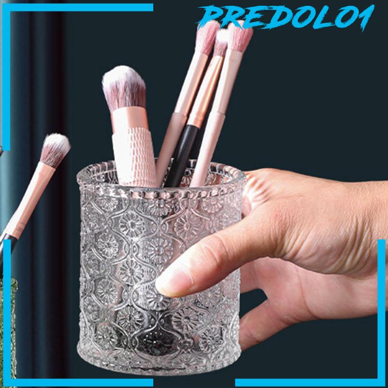 [Predolo1] Makeup Brushes Storage Holder Kotak Penyimpanan Kosmetik Untuk Meja Rumah Meja