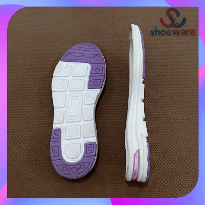 outsole sepatu outsol wanita backstrip color sol