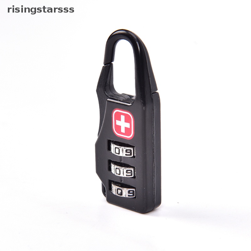 Rsid Span-new 1pc Peralatan Camping Outdoor Multi Tool Luggage Password Lock Padlock Jelly