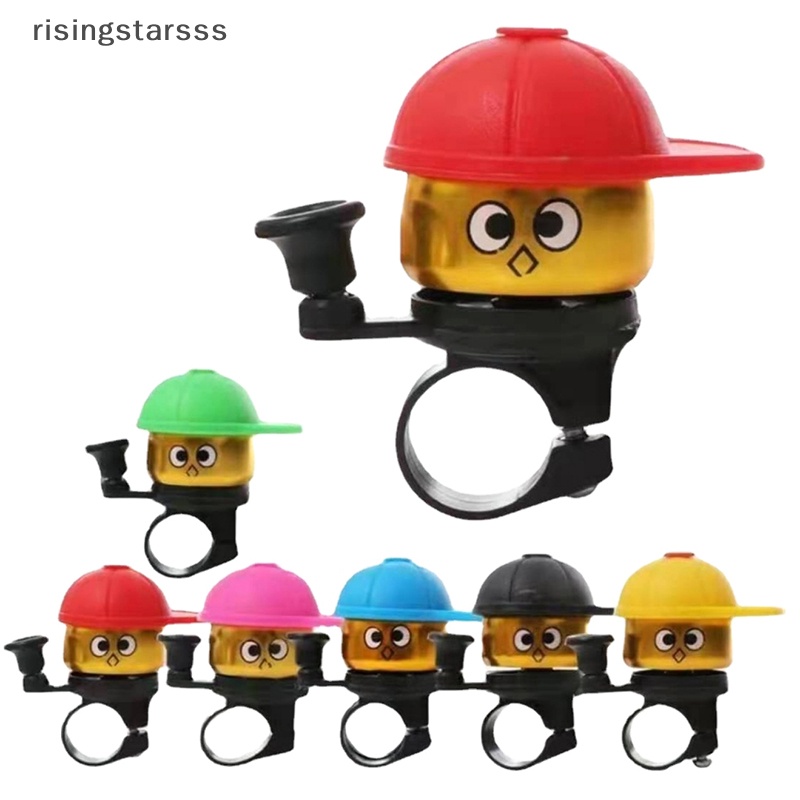 Rsid Span-new Cycling Bell Mini Bell Sepeda Sepeda Kring Nyaring Alarm Stang Bell Cap Tanduk Anak Lucu Ring Alarm Untuk Anak Hadiah Jelly