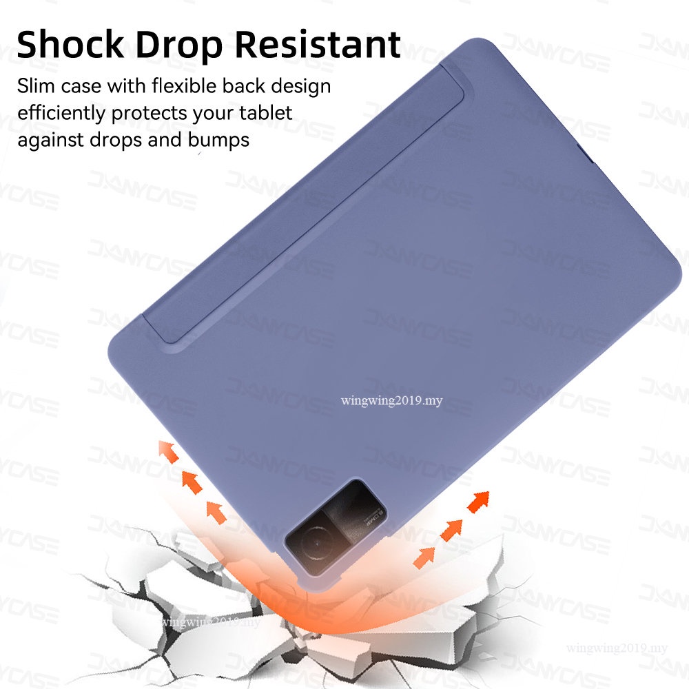 Case Untuk Xiaomi Redmi Pad 10.61 Inci 2022 Flip Stand PU Cover Pelindung Untuk Redmi Pad 10.61in Leather Shell Tablet Pelindung Case