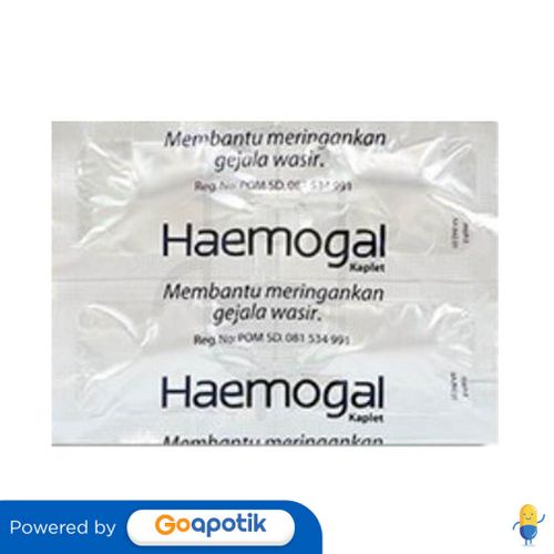 Haemogal Strip 4 Kaplet