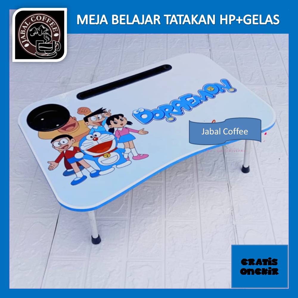 Meja Laptop Lipat Karakter / Meja Laptop Dan Tatakan Gelas 02