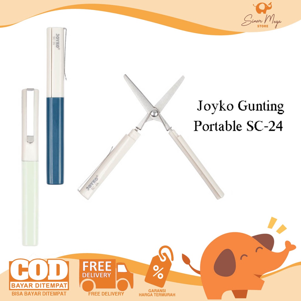 

Joyko Gunting Portabel SC-24 / Portable Scissors