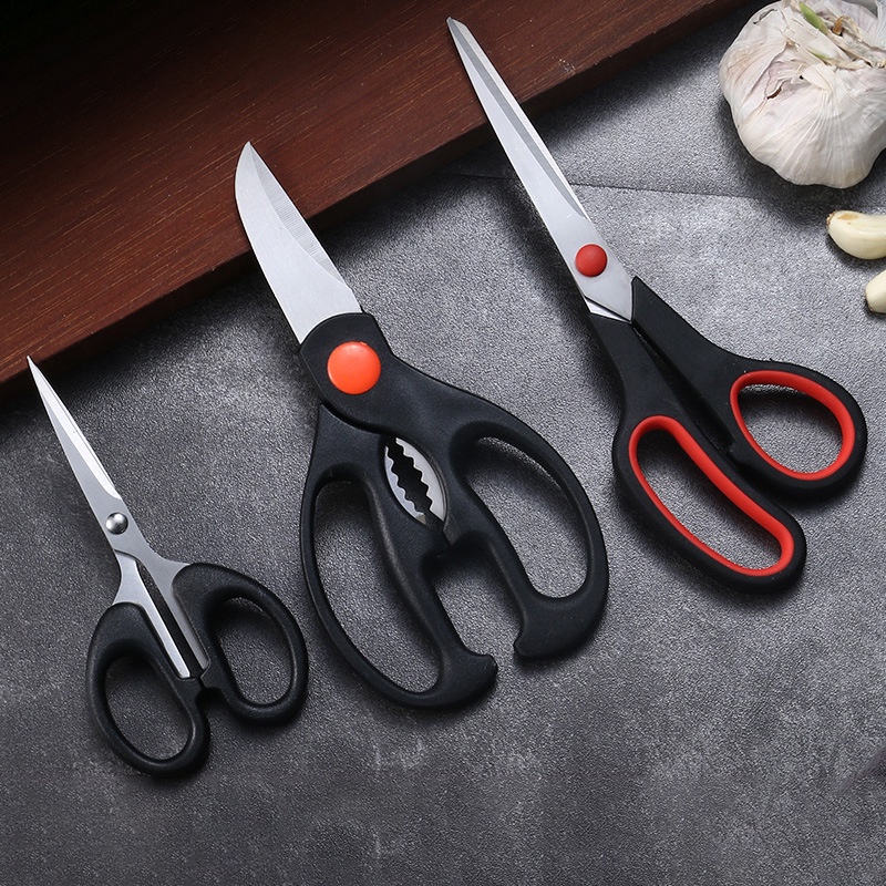 

Gunting 1 Set (3 pcs) / Gunting Dapur / Gunting Rumah Serbaguna & multifungsi