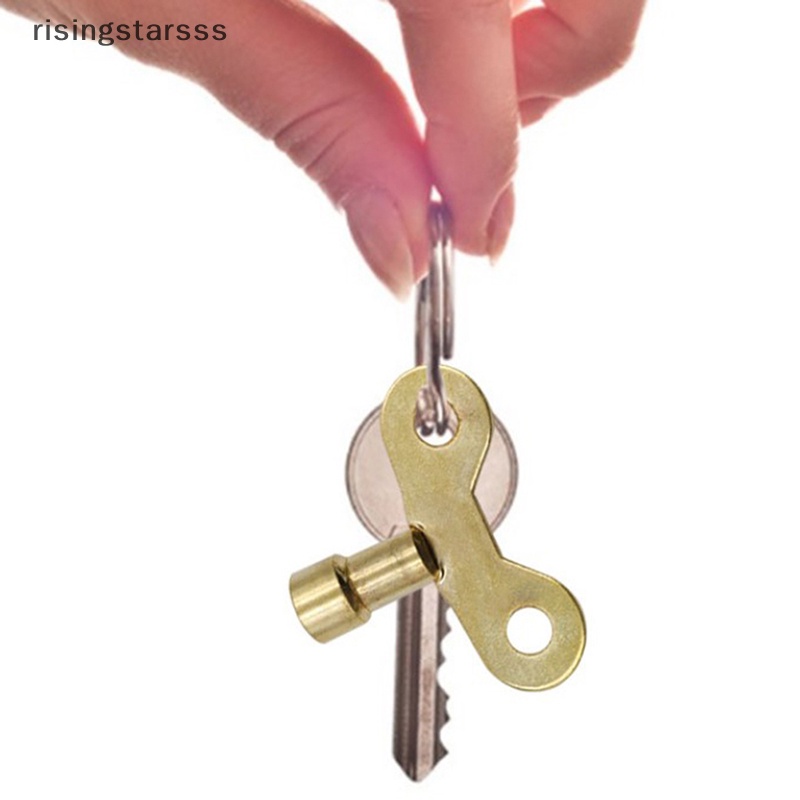 Rsid Span-new 2pcs Bleed Key Square Socket Faucet Keys Keran Air Kuningan Radiator Khusus Lubang Kunci Ledeng Jelly