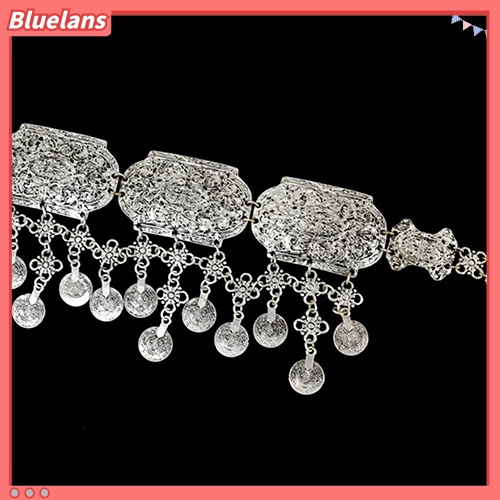 [BLS] Wanita Vintage Turki Jipsi Paduan Perut Tubuh Rantai Pinggang Fashion Perhiasan