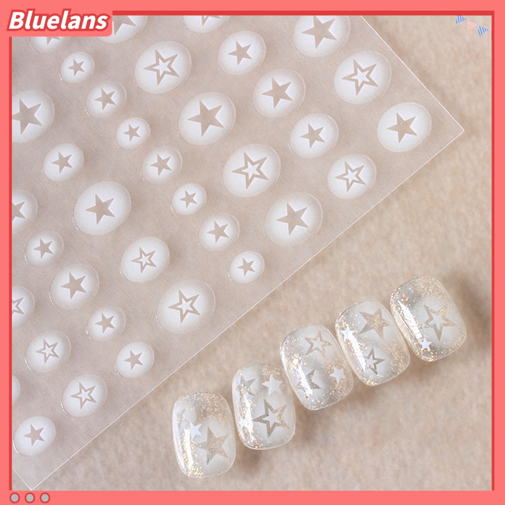 [BLM] Stiker Kuku Ultra-Tipis Perekat Diri Kuat Lengket Bentuk Kreatif Mudah Diterapkan Kertas Hias Kuku Lengket Stiker DIY Nail Art Ornamen Perlengkapan Kuku
