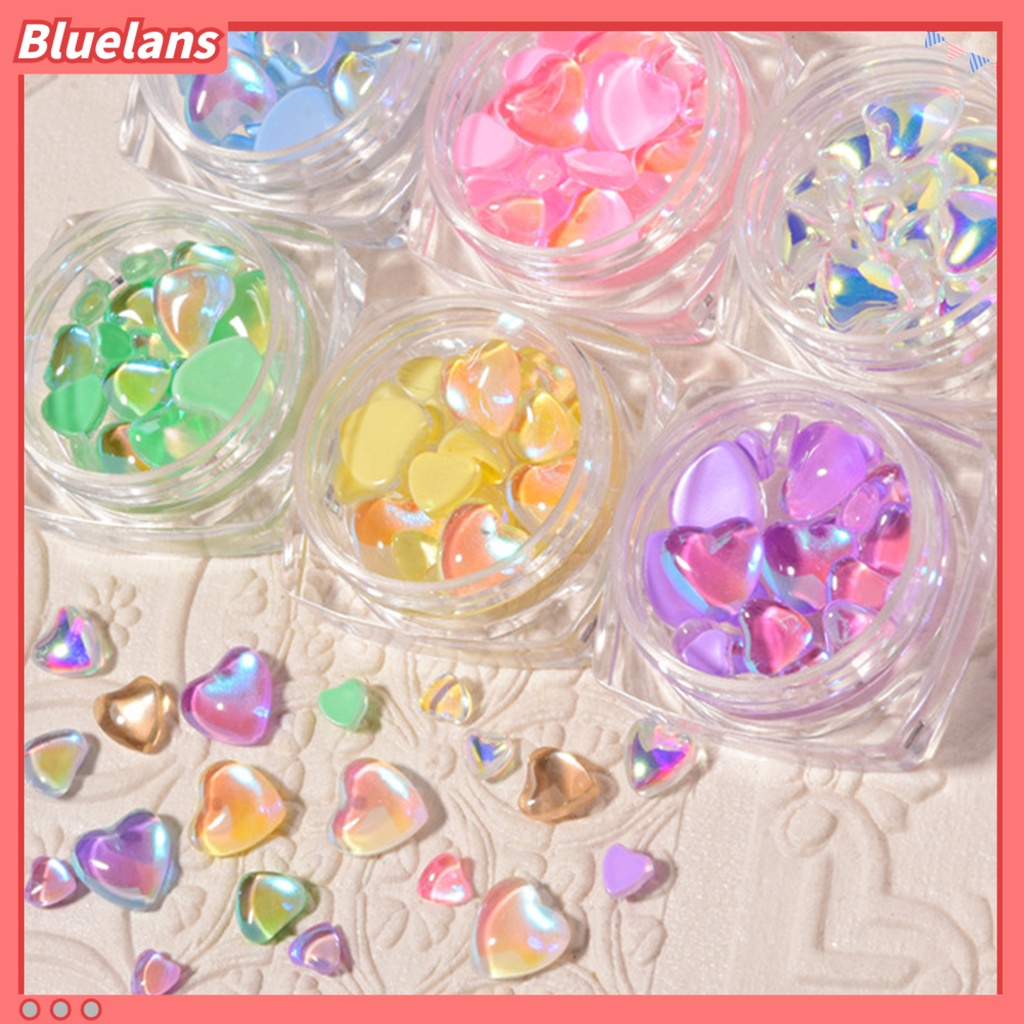 [BLM] 20pcs /Bag Kuku Busur Berlian Imitasi Glitter Indah Kristal Imitasi Bergaya 3D Efek Visual Nail Bow Ornamen Untuk Perempuan