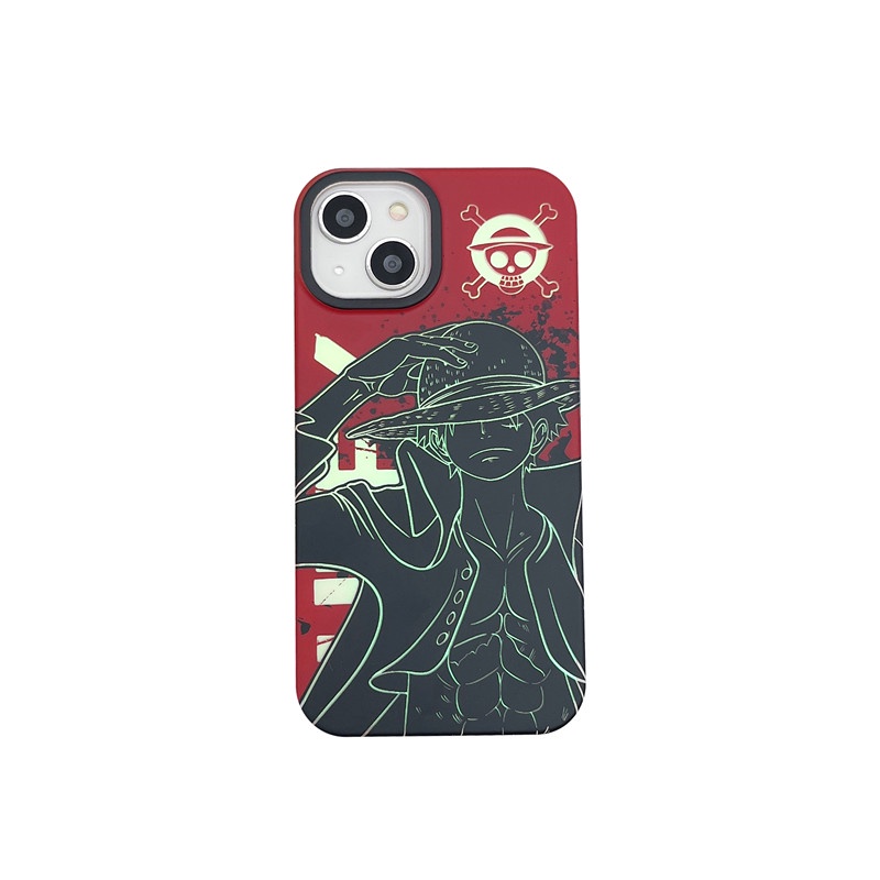 NEW !! ONEPIECE Anime Shanks Luffy Case iphone (For Iphone 11 12 pro max 13 pro max 14 promax READY ! ) luxury Premium Quality Laser Frosted iPhone Case