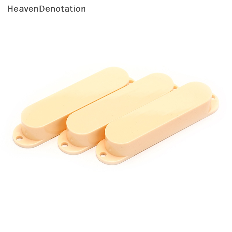 [HeavenDenotation] 3pcs Penutup Pickup Gitar Single Coil Bahan Plastik Tertutup Untuk Gitar Elektrik HDV