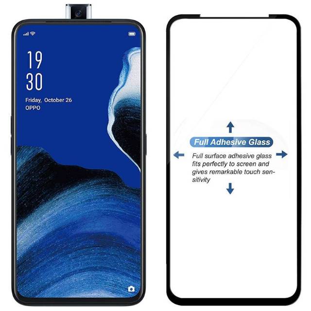 Oppo reno 2f Tempered glass premium Quality tempered full screen