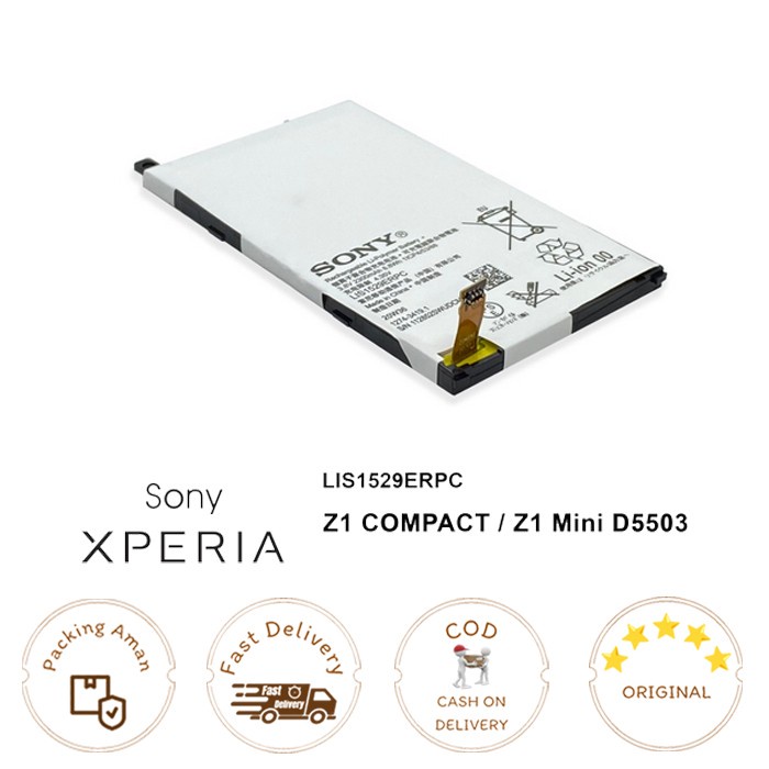 Baterai SONY Z1 MINI / Z1 COMPACT D5503 ORI100
