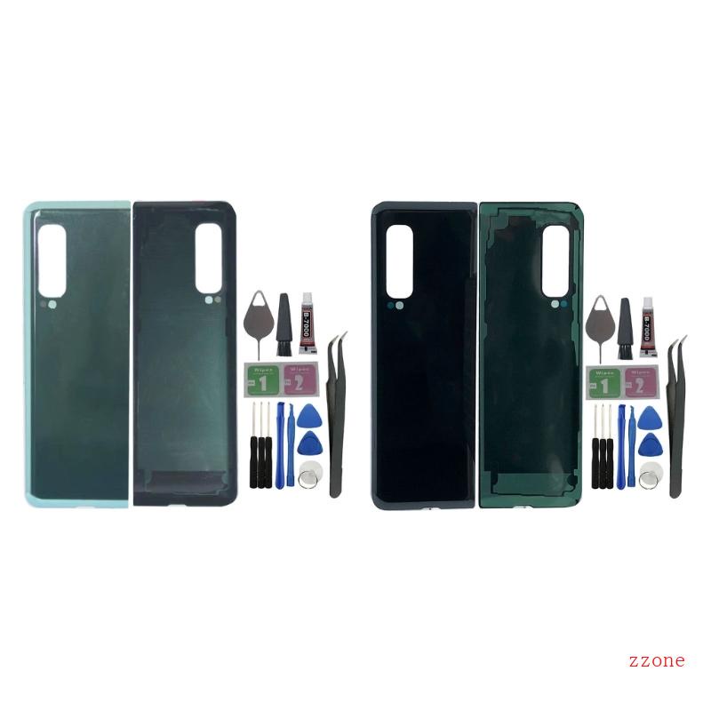 Zzz For Z Fold F900 Glass Back Battery Cover Penutup Rumah Pintu Belakang Panel-Case